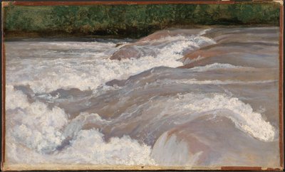 Il Velino sopra la cascata di Terni da Jean Baptiste Camille Corot