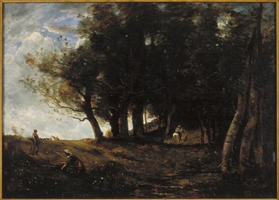 I raccoglitori di legna, 1875 da Jean Baptiste Camille Corot