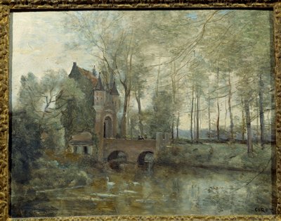 Il castello di Wagnouville da Jean Baptiste Camille Corot