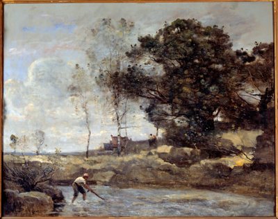 Il sollevamento della rete da Jean Baptiste Camille Corot