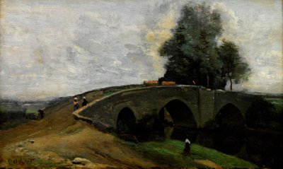 Il vecchio ponte da Jean Baptiste Camille Corot