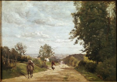 La strada per Sevres da Jean Baptiste Camille Corot