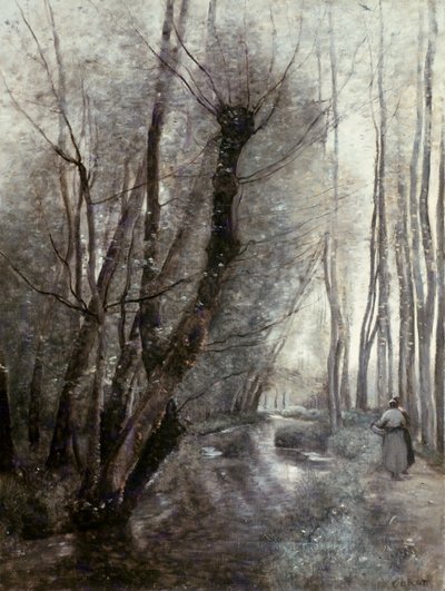 Il ruscello da Jean Baptiste Camille Corot