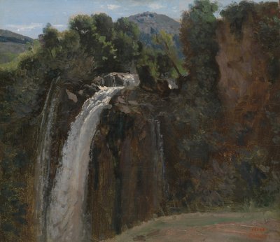 Cascata a Terni, 1826 da Jean Baptiste Camille Corot