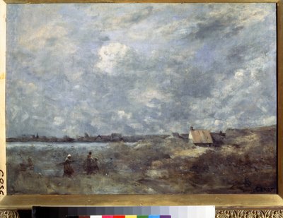 Tempesta in mare nel Pas de Calais da Jean Baptiste Camille Corot