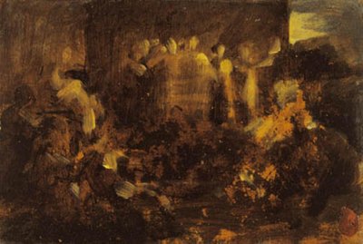 La morte di Anania da Jean Baptiste Carpeaux