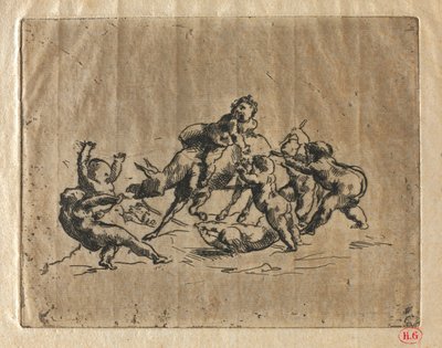 Baccanale con Bambini e Asino da Jean Baptiste Carpeaux