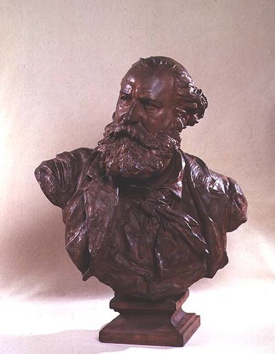 Busto di Charles Gounod (1818-93) c.1874 da Jean Baptiste Carpeaux