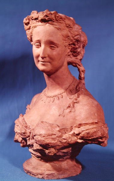 Busto di Eugenie-Marie de Montijo de Guzman (1826-1920) Contessa di Teba da Jean Baptiste Carpeaux