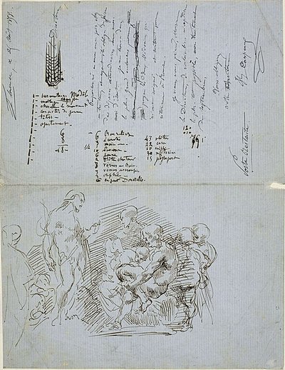 La predicazione di San Giovanni Battista da Jean Baptiste Carpeaux