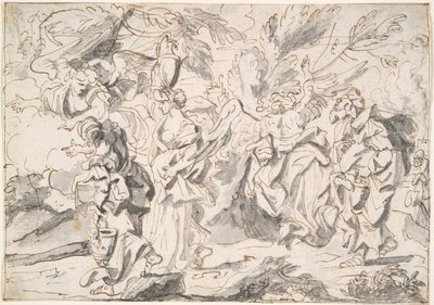 Distruzione di Sodoma da Jean Baptiste Corneille