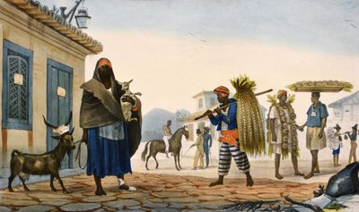 e litografie colorate da Jean Baptiste Debret