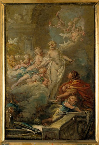 Pigmalione e Galatea (bozzetto) da Jean Baptiste Deshays