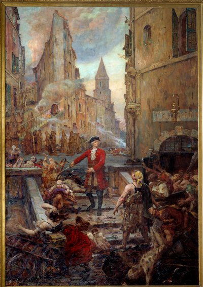 Il Cavaliere Roze alla Montee des Aroules a Marsiglia da Jean Baptiste Duffaud