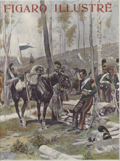 Un accampamento di soldati da Jean Baptiste Edouard Detaille