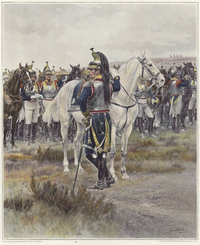 Cavalleria montata nel 1807 da Jean Baptiste Edouard Detaille