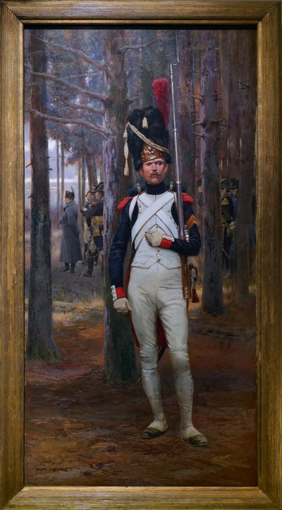 Il fazionario, c.1900 da Jean Baptiste Edouard Detaille