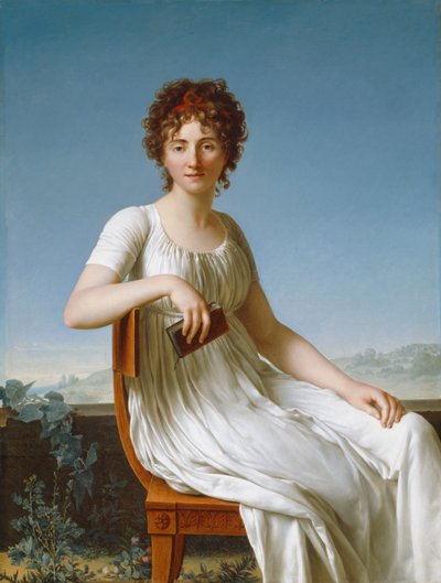 Ritratto di Constance Pipelet da Jean Baptiste Francois Desoria
