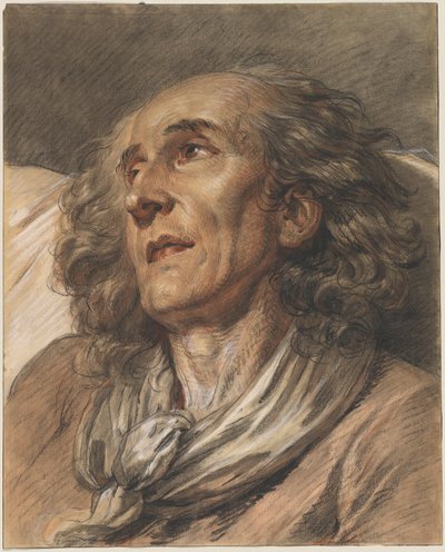 Busto di un vecchio da Jean Baptiste Greuze