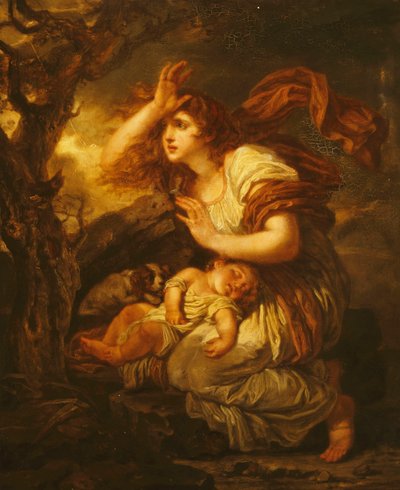Paura della tempesta da Jean Baptiste Greuze