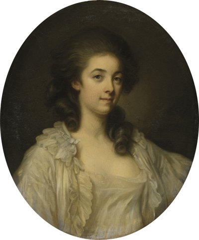 Francese: Ritratto di Madame de Champcenetz Ritratto di Madame de Champcenetz da Jean-Baptiste Greuze
