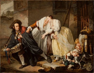 Il gesto napoletano, 1757 da Jean Baptiste Greuze