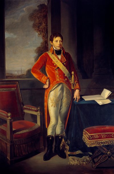 Ritratto di Bonaparte come primo console da Jean Baptiste Greuze