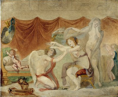 Psiche incorona Amore da Jean Baptiste Greuze