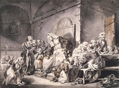 Il maestro di scuola da Jean Baptiste Greuze