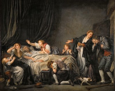 La maledizione del padre: il figlio punito da Jean Baptiste Greuze