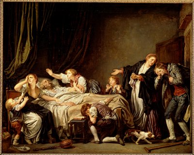Il figlio punito da Jean Baptiste Greuze