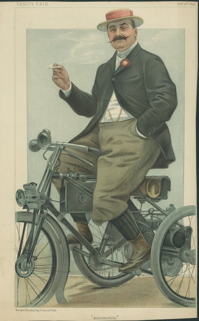 Il conte Albert de Dion da Jean Baptiste Guth