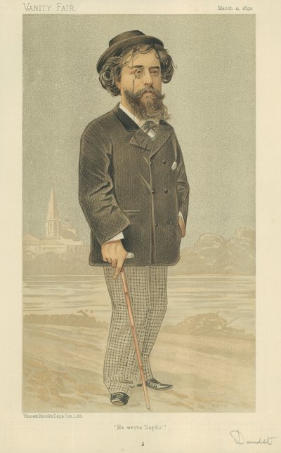 M Alphonse Daudet da Jean Baptiste Guth