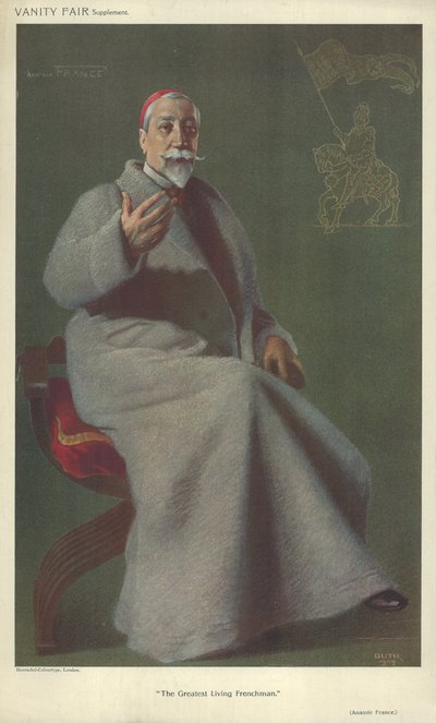 M Anatole France da Jean Baptiste Guth