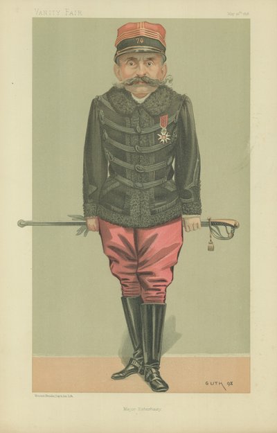 Maggiore Esterhazy da Jean Baptiste Guth