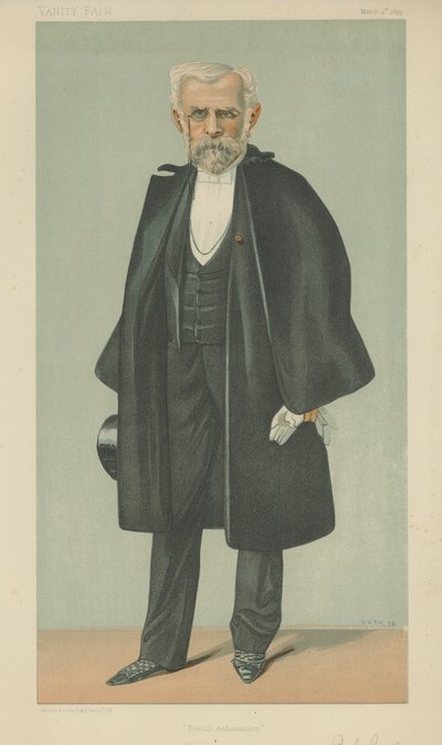 Il Barone Chaudron de Courcel da Jean Baptiste Guth