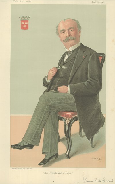 Il barone Chaudron de Courcel da Jean Baptiste Guth