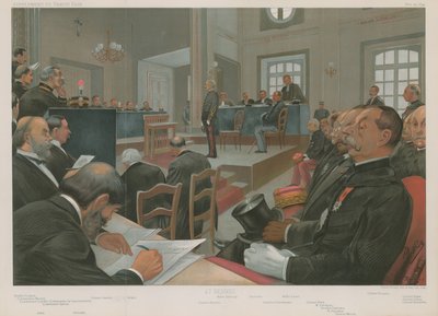 Il processo di Dreyfus da Jean Baptiste Guth