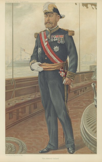 Viceammiraglio Caillard da Jean Baptiste Guth