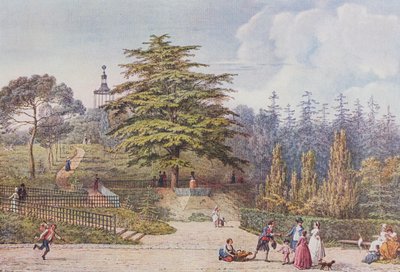 Il labirinto del museo di Parigi nel 1794 da Jean Baptiste Hilair