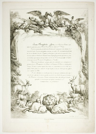 Pagina Biografica da Oeuvres de J. B. Huet da Jean Baptiste Huet