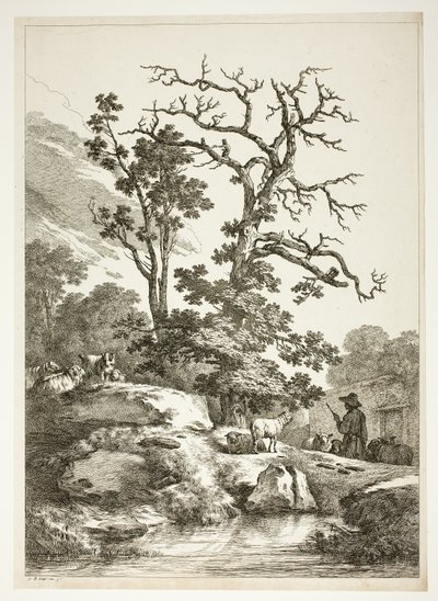 Bucolic Scene da Jean Baptiste Huet