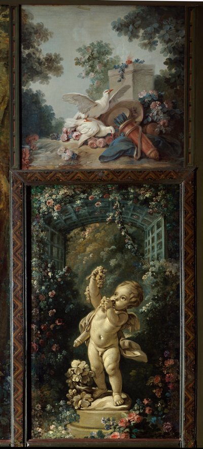 Pannello della porta del salone dell