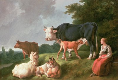 Scena pastorale da Jean Baptiste Huet
