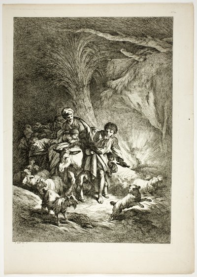 Tavola 30 di 38 da Oeuvres de J. B. Huet da Jean Baptiste Huet