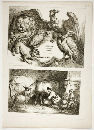 Tavola 31 di 38 da Oeuvres de J. B. Huet da Jean Baptiste Huet