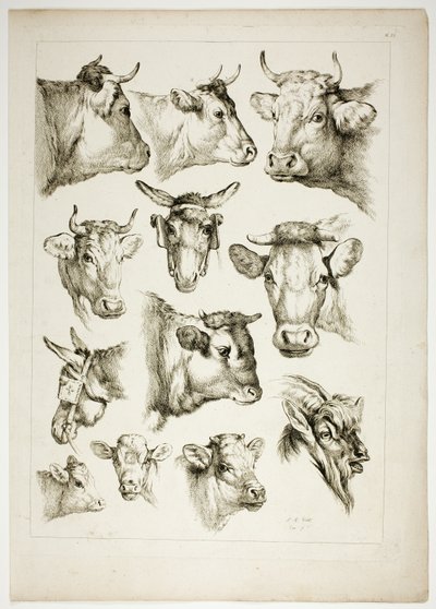 Tavola 35 di 38 da Oeuvres de J. B. Huet da Jean Baptiste Huet