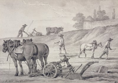 Aratura dei campi da Jean Baptiste Huet