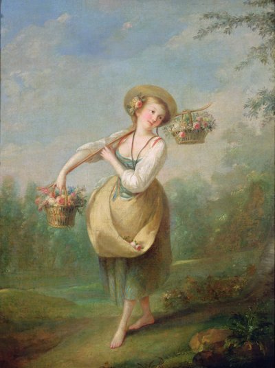 La fioraia da Jean Baptiste Huet