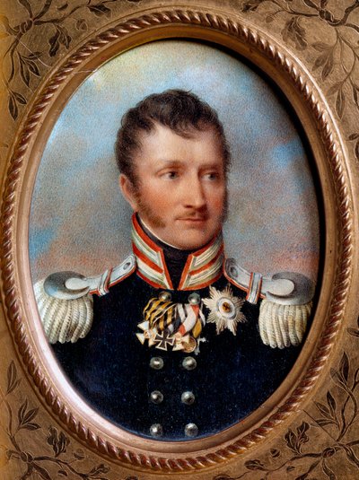 Ritratto di Federico Guglielmo III di Prussia da Jean Baptiste Isabey
